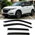 Out-Channel Window Visors Rain Guards Compatible with 2023-2026 Honda HR-V,Smoke Tint Vent Deflectors for Honda HRV 23 24 25 26,Side Wind Deflectors Car Accessories-4-Pieces Set