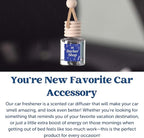 CANDECraftCo Car Air Hanging Fragrance Oil, Car Auto Freshener for Essential Oils, Scents Fragrance Aromatherapy Automobile Diffuser, Long Lasting (Berry Mimosa)
