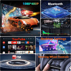 Car Stereo for VW Volkswagen Jetta Golf Passat Beetle Tiguan Polo EOS, 7" Touchscreen Car Radio with Wireless Apple CarPlay & Android Auto,YouTube,GPS, WiFi, Bluetooth, FM,SWC, DSP（with Accessories）