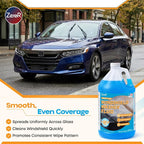 Windshield Washer Fluid, Ready to Use, +32°F Formula for Streak-Free Automotive Glass, Bug Splatter & Road Grime | Made in USA | 128 fl oz (1 Gallon)
