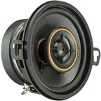 51KSC3504 Coaxial Speaker System, 2-Way Design, One (1) Pair, 3.5" (89mm) Polypropylene Woofer/Midrange, 1/2" (13mm) Silk-Dome Tweeters, 50 Watts RMS, 100 Watts Peak