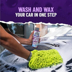 Extreme Bodywash & Wax Foaming Car Wash Soap - Soap for Foam Cannons, Foam Guns, or Bucket Washes for Cars, Trucks, Motorcycles, RVs, and More, Grape Scent - 64 oz (Half Gallon)