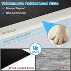 2026 Upgraded Back Seat Extender for Dogs - Large Hard Bottom Dog Car Seat Cover Holds 550lbs, Waterproof Dog Hammock Pet Bed with High-Density Foam Non-Slip Backseat Protector