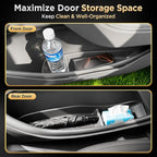 5PCS for Tesla Model Y Juniper(2025 2026) Door Side Storage Box Cup Holder [Waterproof & Stay Clean] Front & Rear Door Pocket Liners for Tesla Model Y Juniper Accessories 2025 2026