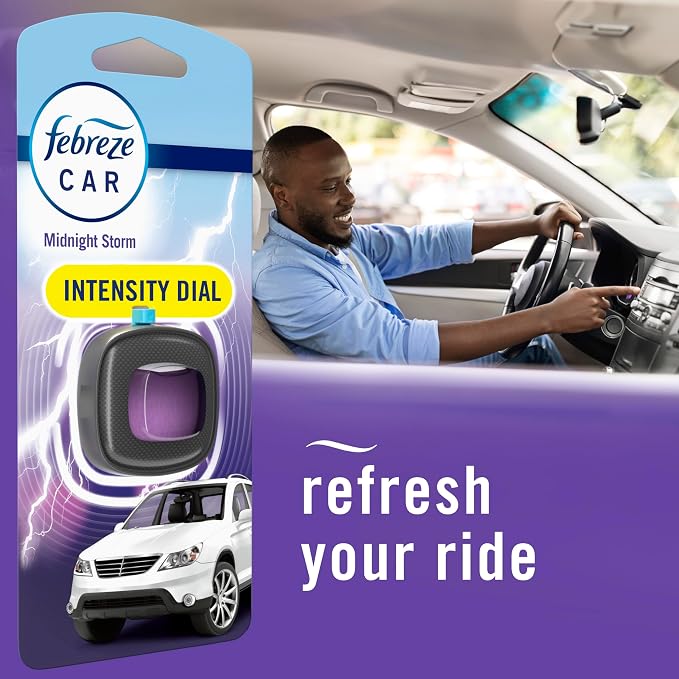 Car Air Freshener Vent Clip, Midnight Storm, 1 count,.06 oz