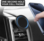 CNC Vent Phone Holder, Magnetic Car Air Vent Phone Holder Cradles Mount Compatible with F150 2015-2020 & Super Duty F250 F350 F450 2017-2021 Universal Bracket Stand for iPhone & Android