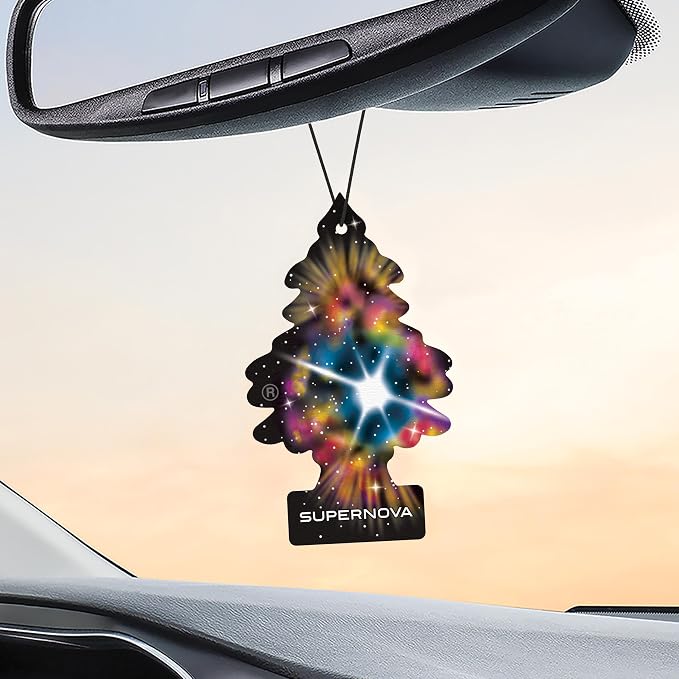 Car Air Freshener | Hanging Tree Provides Long Lasting Scent for Auto and Home | 24 Air Fresheners |Supernova