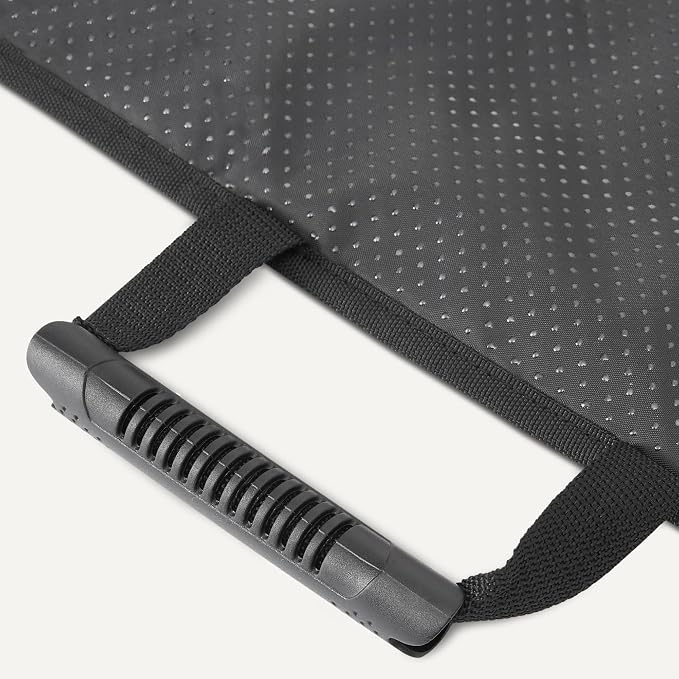 Dog Car Seat Cover for Pets, 100% Water Repellent, 600D Heavy Duty, Black, Universal Fit with Non-Slip Backing