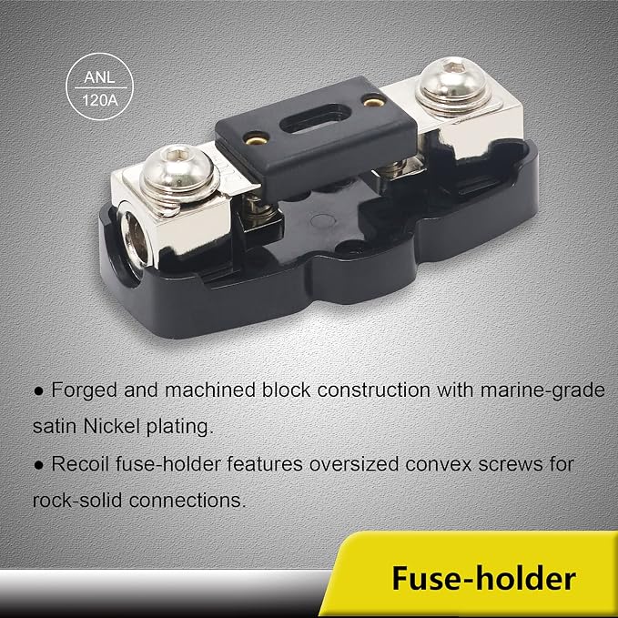 RC4D True 4 Gauge Car Audio Dual Amplifiers CCA Wiring Installation Kits | with OFC RCA Cable