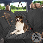 Dog Car Seat Cover XL, Heavy Duty Dog Seat Cover for Back Seat, 100% Waterproof Nonslip Hammock for Car with Side Flap, Scratch Proof Pet Back Seat Covers
