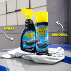 91164-12PK Premium Aerosol Glass and Window Cleaner for Auto and Home Cleans Glass, Windows, Windshields, and More, Streak-Free, Ammonia-Free, Tint-Safe, 19 oz (Pack of 12)