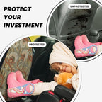 William Morris Detail Car Seat Back Kick Protectors Kick Mats With Storage Pockets For Vehicles To Protect From Dirt Mud Scratches 2 Pack