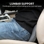 Car Seat Cushion - Memory Foam Car Seat Pad - Sciatica & Lower Back Pain Relief - Car Seat Cushions for Driving - Road Trip Essentials for Drivers(Gray)