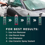 Decon Soap - High-pH Decontamination Shampoo - Alkaline Degreasing Agents and Biodegradable Ingredients - 16 oz