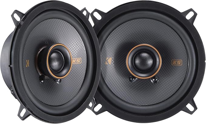 51KSC504 KS-Series 5.25" Coaxial Speakers with.75" tweeters, 4-Ohm, Pair