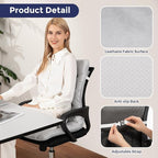 Heated Seat Cushion for Office Chair, Heated Seat Pad for Pain Relief Promote Blood Circulation with 3 Heat Levels & 90mins Auto-off, Chair Warmer for Back, Waist, Hips, Thighs Home Office Use, Grey