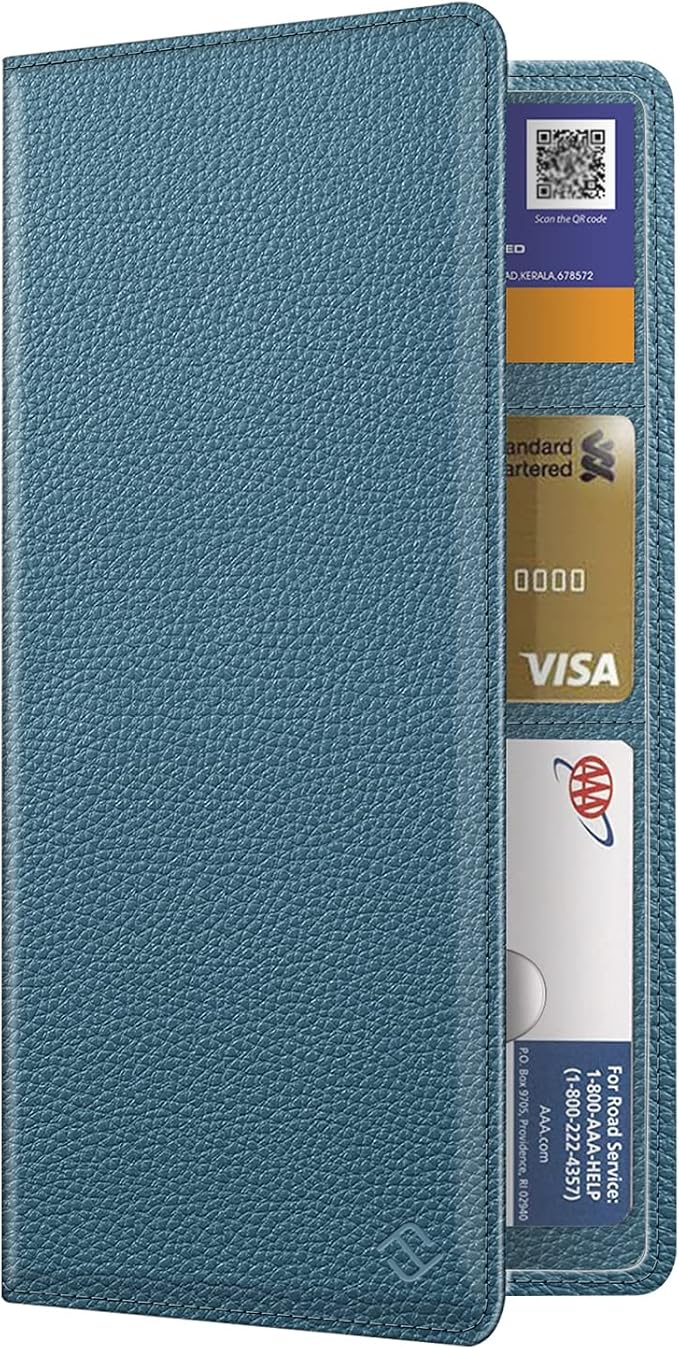 Car Registration and Insurance Card Holder, Vehicle Glove Box Card Organizer Wallet Automobile Accessories for License