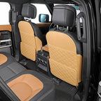 Seat Back Protector,Shields Seat Backs From Kicks and Adds Storage | kick mats back seat protector easy to install and clean, well-crafted, sturdy, durable and stylish.2 Pack