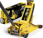 3 Ton Hydraulic Floor Jack Dual Pump for Quickly Car Lift, Low Profile Service Jack, 6600 lb Capacity