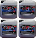 Pro 50 Touchless One Step Car Wash Detergent Soap Concentrate No Brushing, Commercial Grade Professional Auto Foam Cleaner Also Great for Trucks & Tractors (4, 1 gallon)