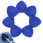 7 Pack Upgrade Car Windshield Cleaner Tool Bonnets, Microfiber Cloths for Inside Windshield Cleaning Tool Pads, Interior Windshield Cleaner Tool Replaceable Cleaning Bonnets, Fit 6.5”, Blue