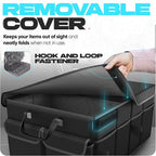 Trunk Organizer For SUV Car Trunk Organizer, Foldable Storage, Car Accessories for Women Men, Collapsible Bag, 600D Oxford, Non Slip Bottom, Straps, Soft Cover (45L)