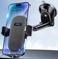 Car Phone Holder Mount for Dashboard & Windshield, Hands-Free Cell Phone Holder for Car, Compatible with iPhone Samsung All Phones, Ideal for Delivery & Uber Drivers, Fleet Vehicles