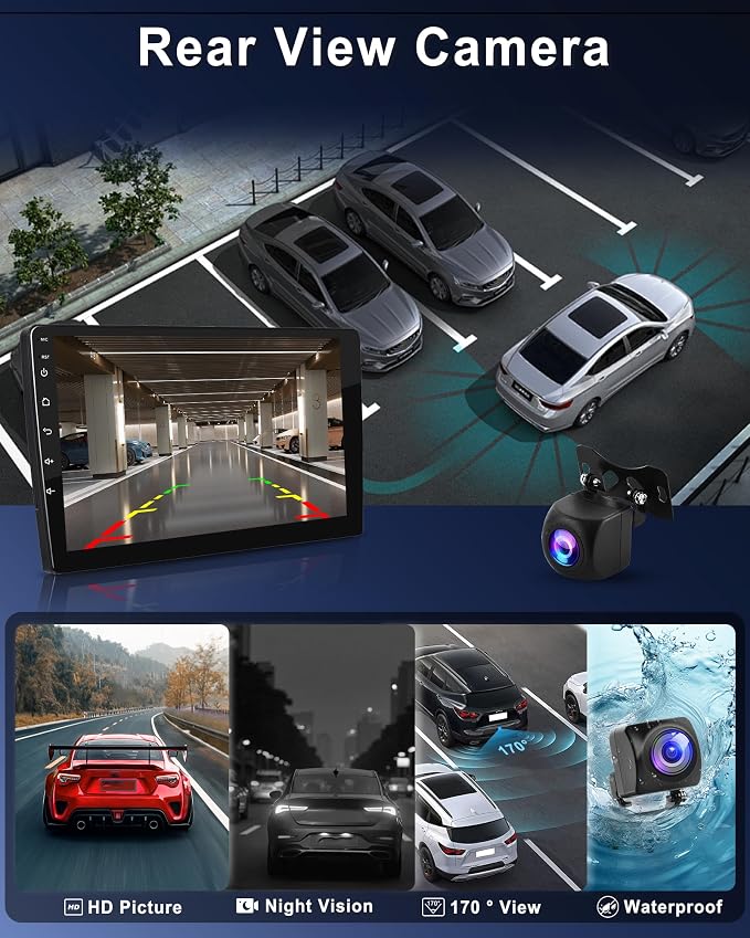 [8Core 6G+128G] Android Car Radio Stereo for Chevrolet Chevy Cruze 2009 2010 2011 2012 2013 2014 2015, Wireless Carplay Android Auto, 5G-WiFi GPS, 9" Touch Screen, Bluetooth AHD Backup Camera