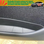 4-Piece Door Pocket Liners Set for 2026 Tesla Model Y Juniper Accessories | Protect Carpeted Door Pockets Against Spills and Debris, Durable TPE & Waterproof, Easy Removal and Clean