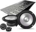 S2-S65C, S Series 6.5" 2-Way Hi-Res Speakers + Sound Damping Kit Bundle