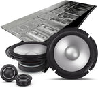 S2-S65C, S Series 6.5" 2-Way Hi-Res Speakers + Sound Damping Kit Bundle