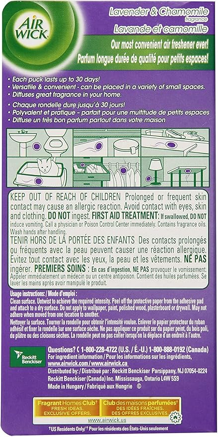 Stick Ups Air Freshener, Lavender & Chamomile, 2.1 Ounce