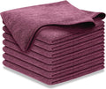 Premium 300GSM Microfiber Cleaning Cloth - 12.5"x12.5" High Performance - 1200 Washes, Ultra Absorbent Microfiber Towels for Cars Undercarriage, Rims & Engine Bay Cleaning - Microfiber Cloth