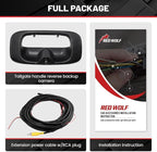Tailgate Handle Backup Camera Fit for 1999-2006 Chevrolet Chevy Silverado/GMC Sierra 1500 2500 3500HD Pickups Reverse Rear View Backup Camera, Waterproof Guideline w/12V Power Cable RCA Plug