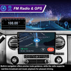 5GWiFi Upgrade Car Radio for Ford F150 2004-2008, F250 F350 F450 F550 2008-2016, E150/E250/E350 2009-2014, Expedition 2007-2014 10inch Touch Screen Stereo Carplay Android Auto GPS Navigation FM Camera