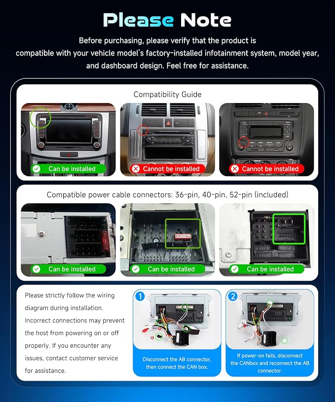 4+64G 9" Car Stereo for VW Volkswagen Seat Golf Passat Jetta Beetle Tiguan | Wireless CarPlay & Android Auto Radio with Android GPS 5G WiFi Bluetooth FM/RDS Dual USB SWC HD Backup Camera