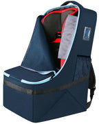 Padded Carseat Travel Bag, Car Seat Travel Cover Backpack with Shoulder Straps, Gate Check Car Seat Bag, Baby Airplane Travel Essentials
