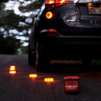 3‑Pack LED Road Flares | DOT Compliant Emergency Lights for Vehicles with Batteries, Whistle & Case | Flares Emergency Road | Emergency Flares | Perfect For Gifting or Everyday Roadside Safety