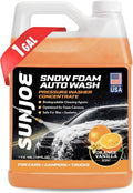 Snow Foam Car Wash Soap & Cleaner Concentrate, Orange Vanilla Scent, 1 Gallon - Cleaning Solution for Automotive Vehicles, Vinyl, Aluminum, Wood, & Brick Surfaces, SPX-FCS1G-COC