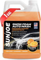 Snow Foam Car Wash Soap & Cleaner Concentrate, Orange Vanilla Scent, 1 Gallon - Cleaning Solution for Automotive Vehicles, Vinyl, Aluminum, Wood, & Brick Surfaces, SPX-FCS1G-COC