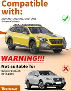 Low Profiles Window Rain Guards Fit 2020 2021 2022 2023 2024 2025 Subaru Outback Rain Guards Window Deflectors Visors Tape-on Vent Visors Vent Shades Car Accessories