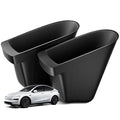 for New Tesla Model Y Juniper 2026 Front Door Pocket Insert Trash Can, Model Y Accessories Side Door Storage Organizer 2PCS TPE
