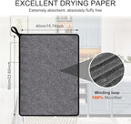 Shiny Shower Cleaning Cloth, Super Absorbent Bath Towels, Shower Doors Drying Towels, Streak Free Glass Window Car Mirror Microfiber Cleaning Cloths (1, 16"X24")