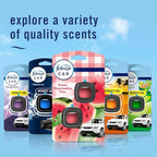 Car Air Freshener Vent Clip Sweet Watermelon Vine Scent, 2 Count,.13 oz Total