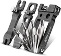 20 In 1 Bike Multi-Function Tool Kit - Allen Wrench, Tire Levers | Portable, Foldable, High Quality Steel,Bike Multitool Cycling Tool Kit