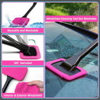 38PCS Car Detailing Kit Interior Cleaner with High Power Handheld Vacuum, Car Wash kit with Detailing Brush Set,Car Interior Detailing Kit, Pink Car Accessories for Motorcycle,Cars,Gift for Women