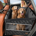 XL Dog Car Seat for Large Medium Dogs, Back Seat Extender for Pets, Waterproof Pet Carseat for Medium Sized Dog, Hammock for Pet, with Storage Pocket for Cars/SUV/Truck(XL)