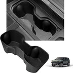 Cup Holder Insert for GMC Hummer EV 2026 2025 2024 2023 2022 Accessories Center Console Silicone Cup Holder Drink Bottle Holder Organizer Non-Slip Interior Decoration for Hummer EV SUV Black