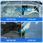 2025 New Glass Polishing Liquid with Sponge - Windshield Anti Fog Hydrophobic Coating Spray, Scratch Remover for Car Windows, Mirrors, Oil Film & Glass Surfaces (2)