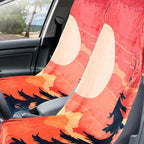 Car Seat Towel Covers with Storage Bag, 63 x 32 Inch Universal Non Slip Waterproof Sweat Protector for Car Truck, Gym Swimming Running, Machine Washable(8 Pack,Classic Combination)